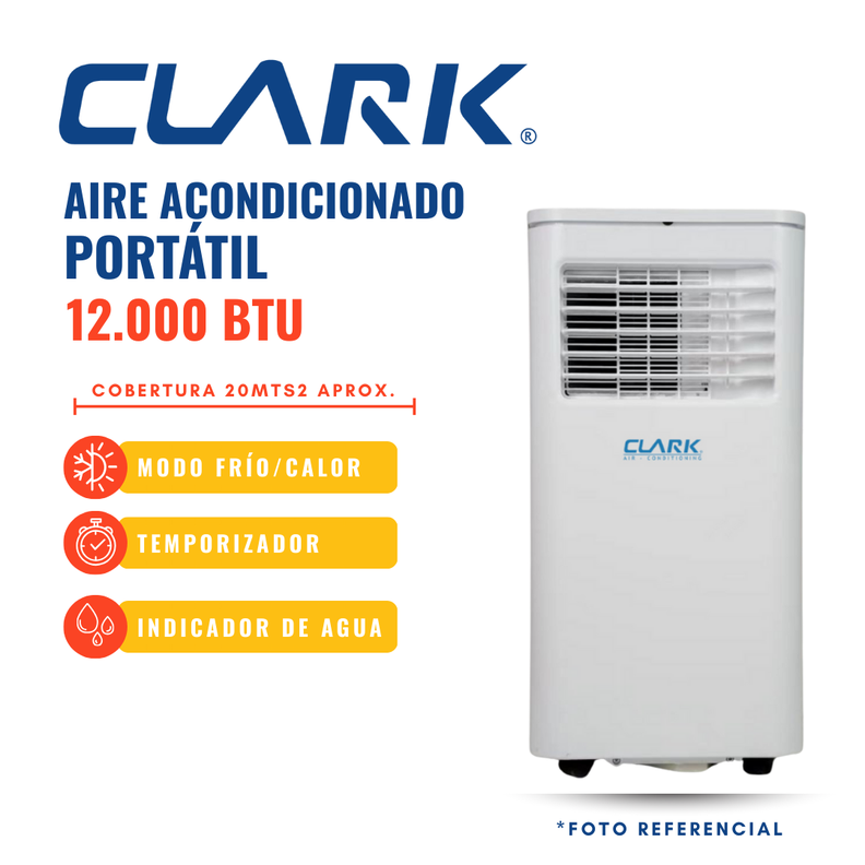 AIRE ACONDICIONADO PORTÁTIL 12.000BTU/hr.-1