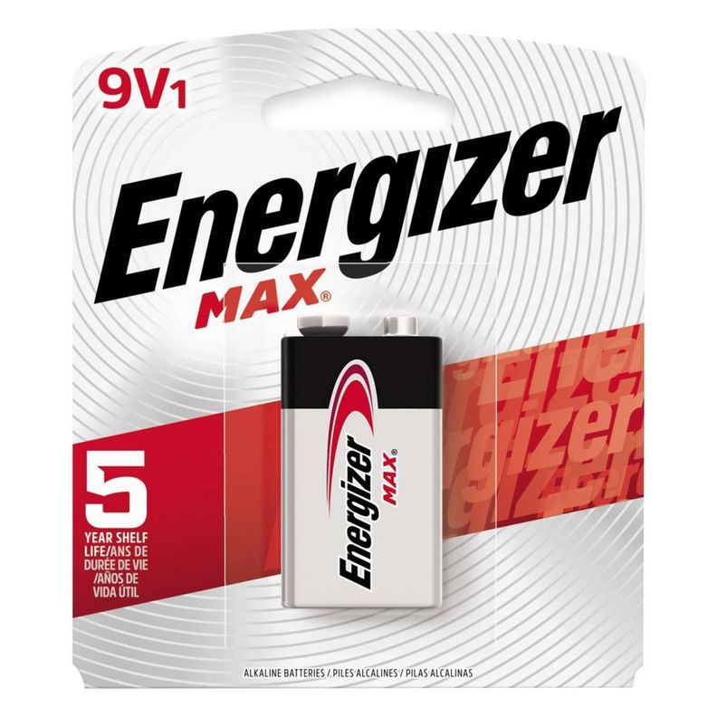 Pila Bateria 9V Alcalina Max Energizer-1