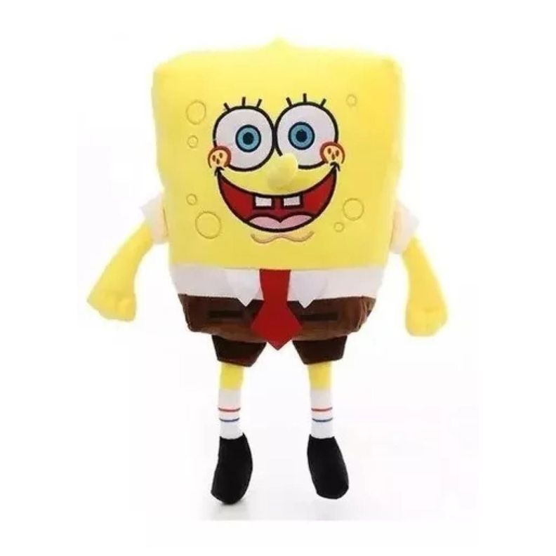 Juguete Peluche Bob Esponja 40cm Amarillo Infantil-1