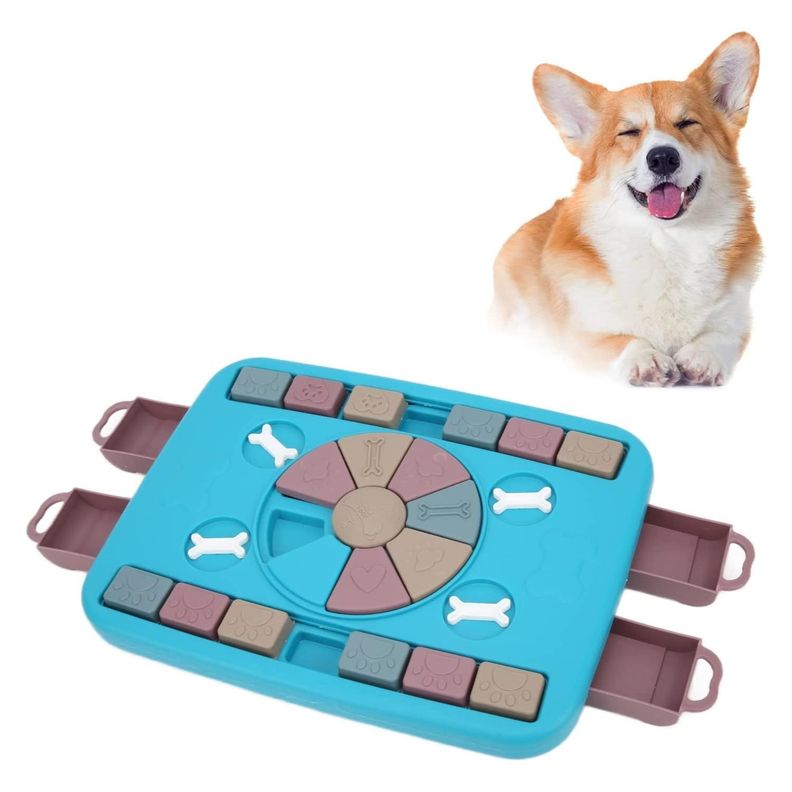 Juguete Interactivo Con Comida Para Perros Gatos Mascotas-5
