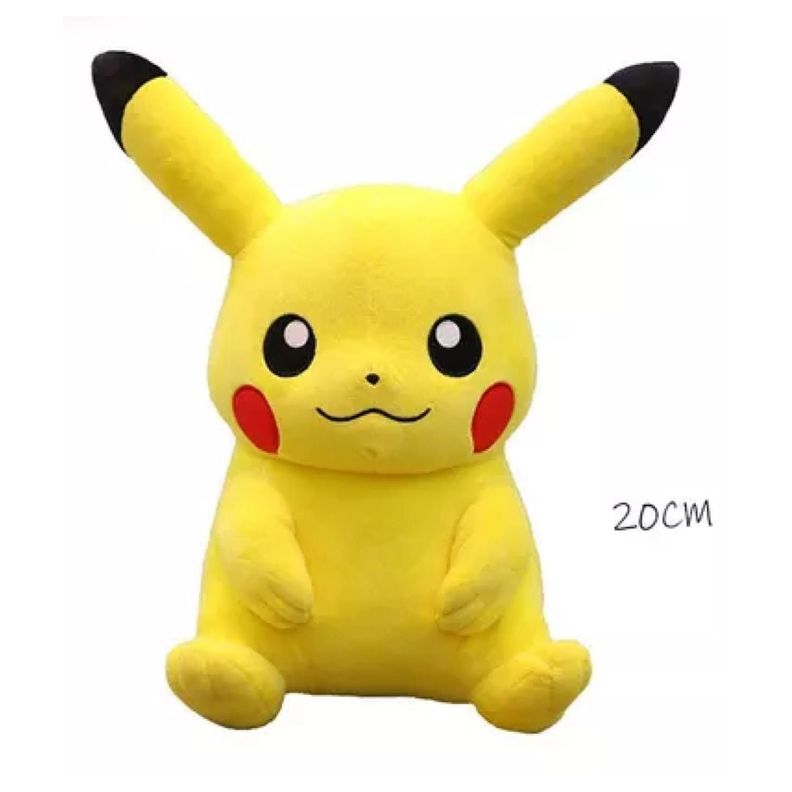 Juguete Peluche Pokemon Pikachu 30cm Amarillo Infantil-1