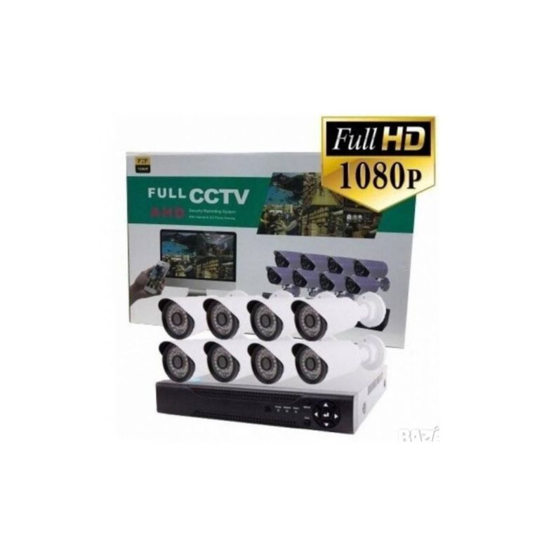 Kit De Seguridad 8 Camaras DVR FHD 8 Canales-3