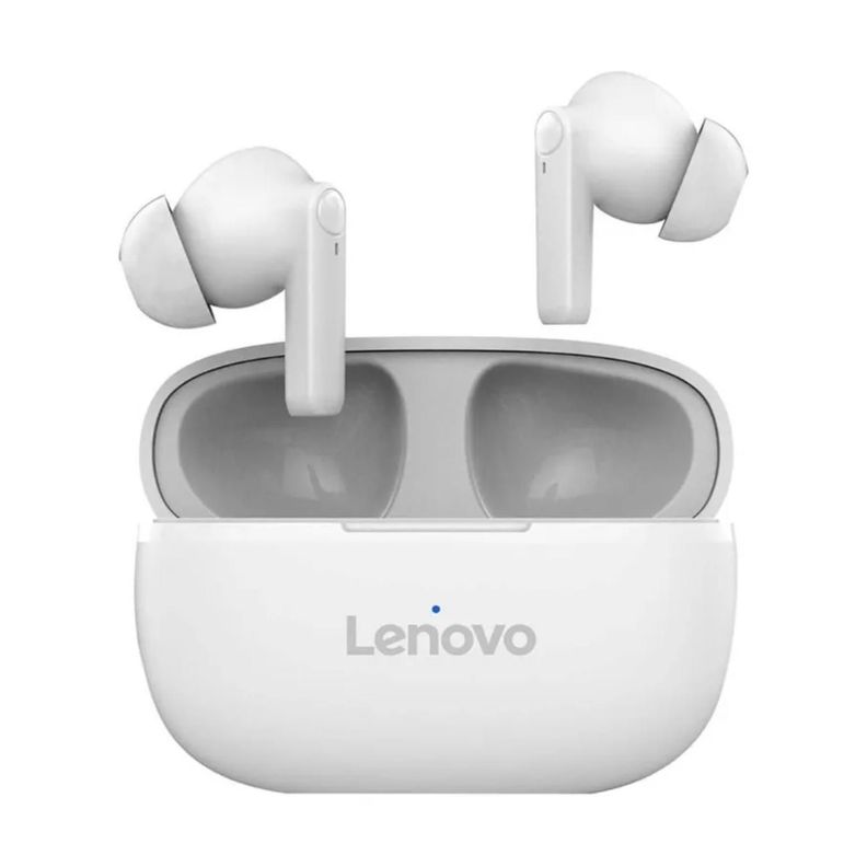 Audifonos Bluetooth Recargables TWS InEar Blanco HT05 Lenovo-1
