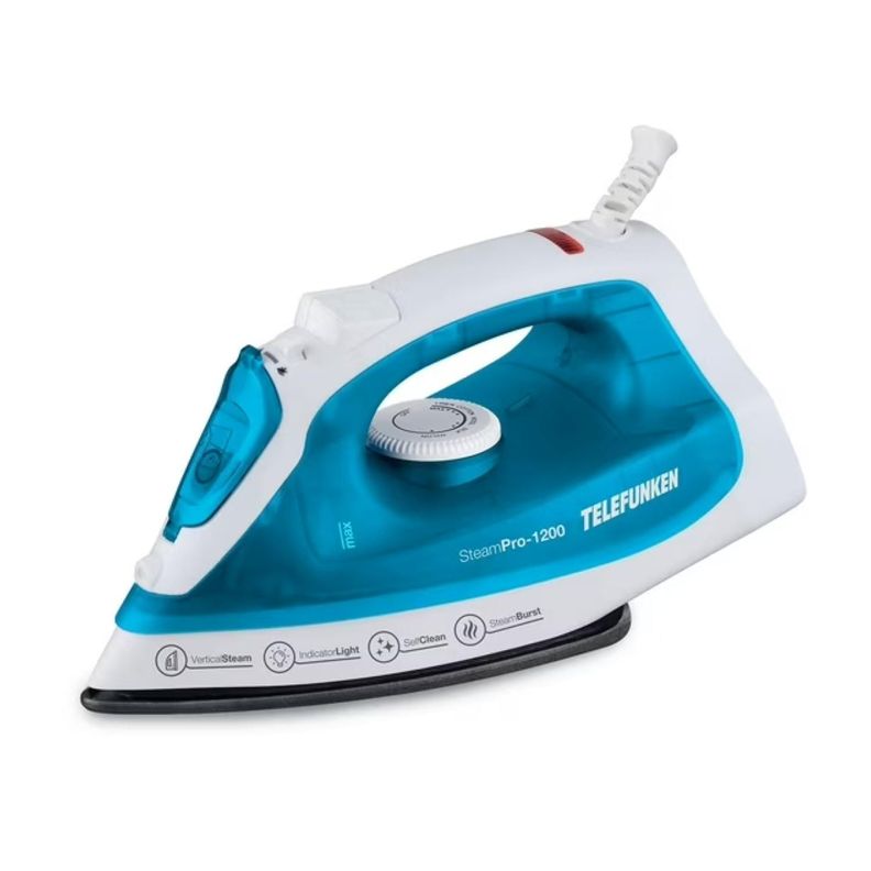 Plancha A Vapor 1200W 210ml Celeste Steampro 1200