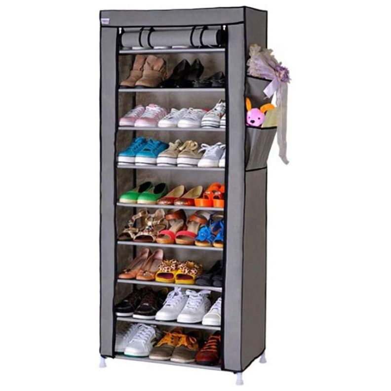 Organizador Armario Zapatera 10 Niveles 30 Pares 158x58x30cm-0