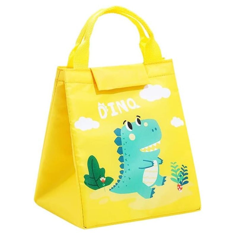 Lonchera Bolsa Termica Amarillo Dinosaurio-0
