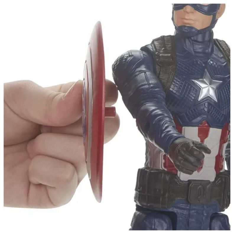 Juguete Figura De Accion Capitan America AE 30Cm Marvel Hasbro-2