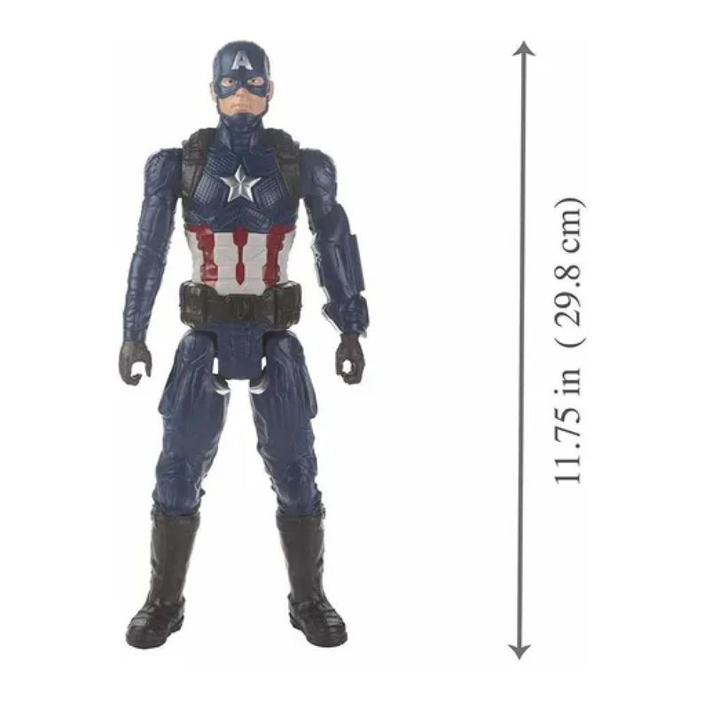 Juguete Figura De Accion Capitan America AE 30Cm Marvel Hasbro-1