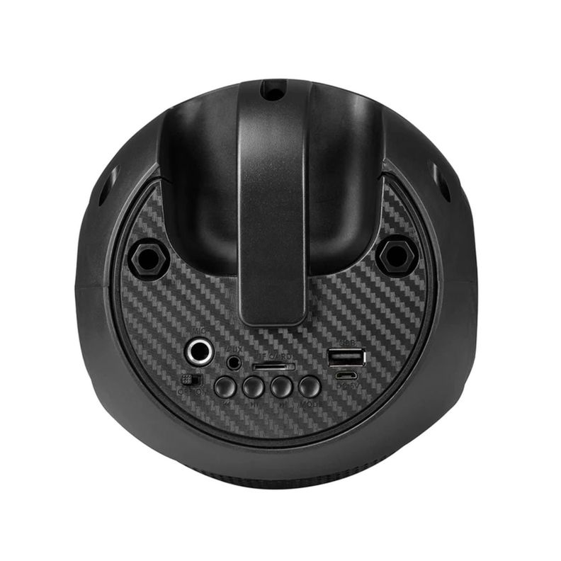 Parlante Bluetooth Microfono USB AUX 10W RMS LED Spyder Master G-1