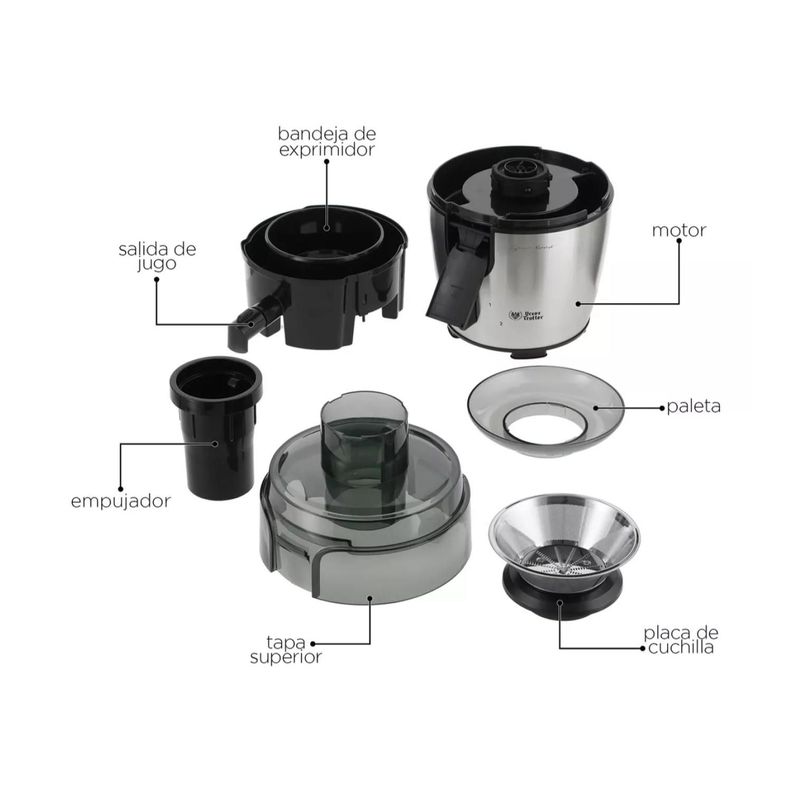 Extractor De Jugos 700W Nutrismart Gris Ursus Trotter-1