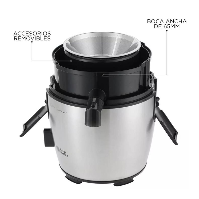 Extractor De Jugos 700W Nutrismart Gris Ursus Trotter-3