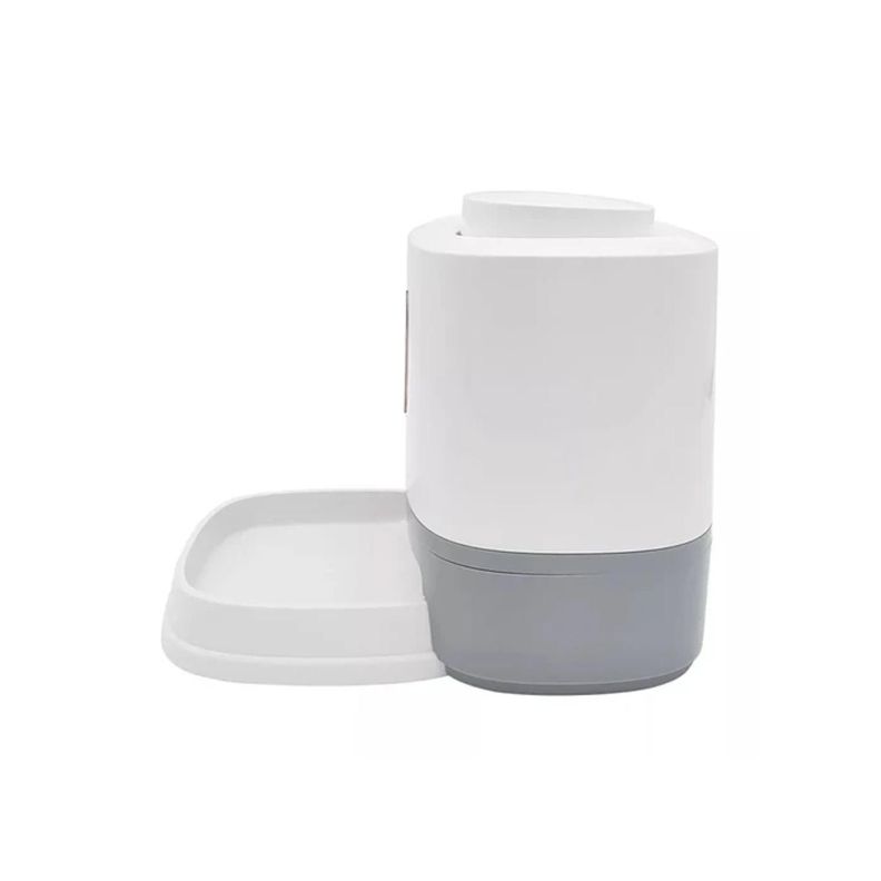 Plato De Comida Interactivo Automatico Para Perros Gatos Mascotas-1