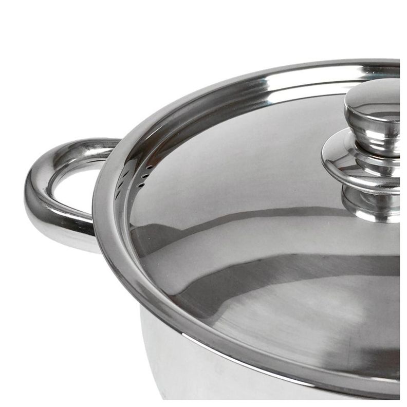 Set De Ollas Bateria De Cocina 8 Piezas Inoxidables Malaga-3