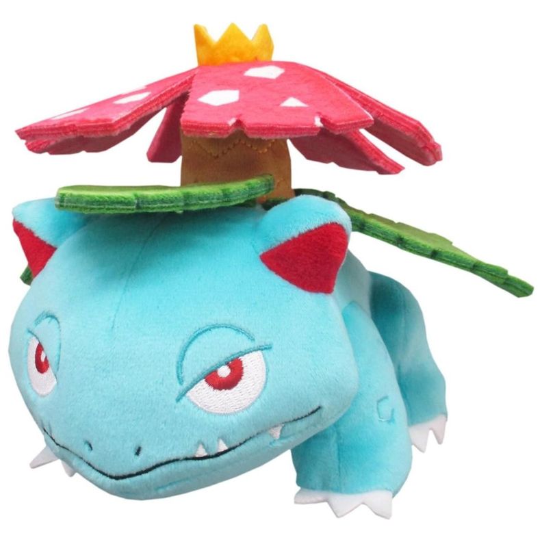 Juguete Peluche Pokemon Venusaur 30cm Azul Infantil-0