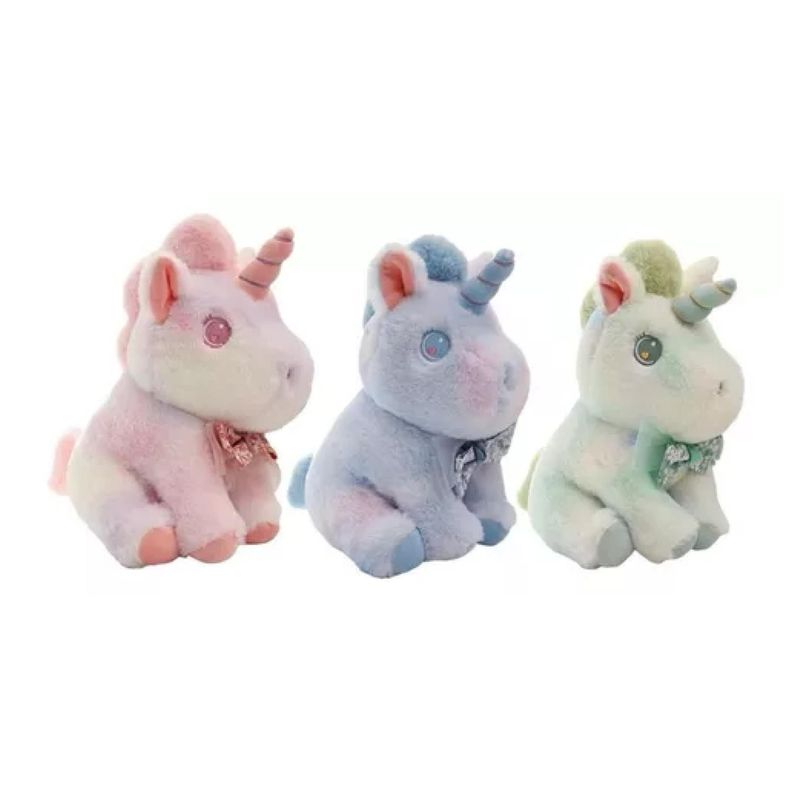 Juguete De Peluche Unicornio Pony Verde 35cm Infantil-2