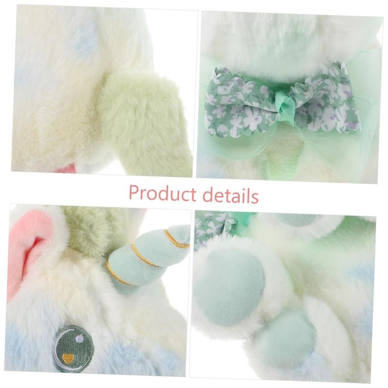 Juguete De Peluche Unicornio Pony Verde 35cm Infantil-3