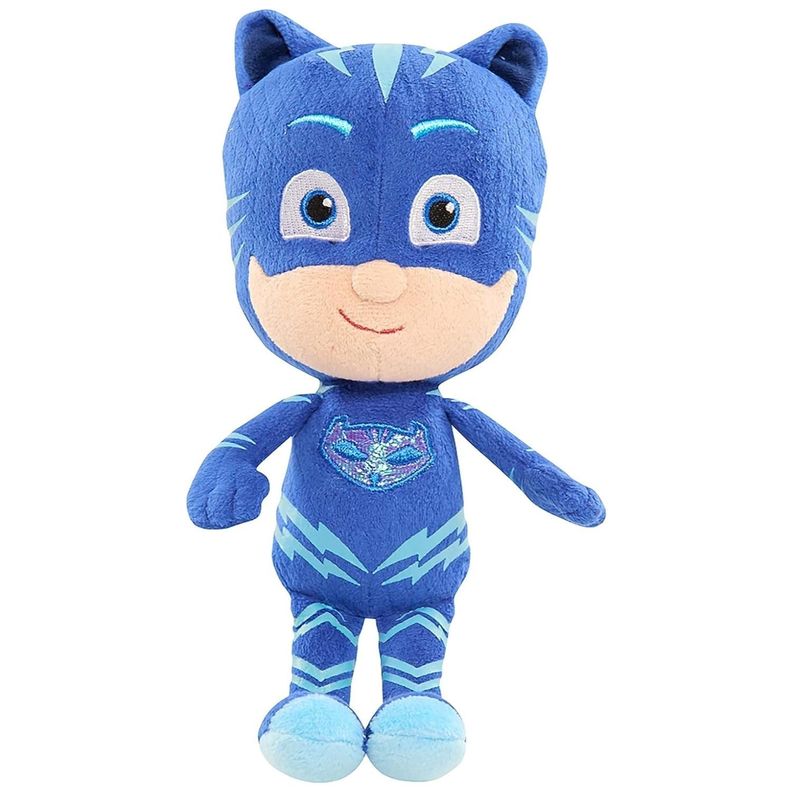 Juguete Peluche Connor Catboy 20cm Heroes En Pijamas Azul -0
