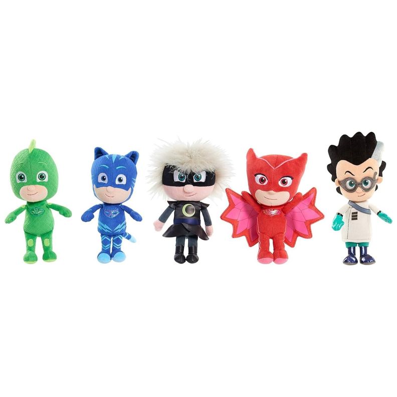 Juguete Peluche Connor Catboy 20cm Heroes En Pijamas Azul -2
