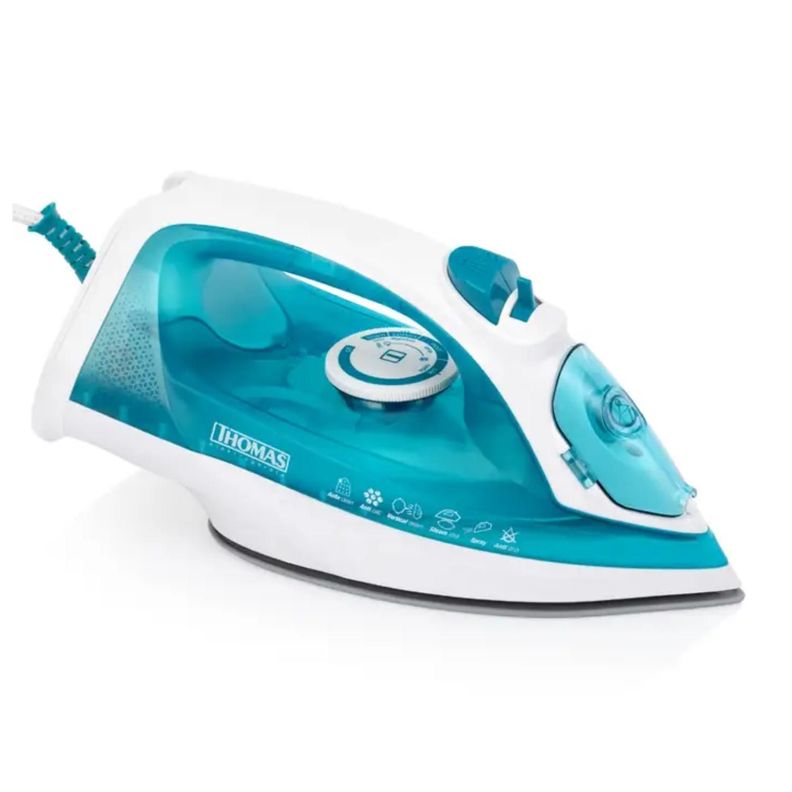Plancha A Vapor Vertical 2200W 300ml Blanco TH-7055 Thomas-1