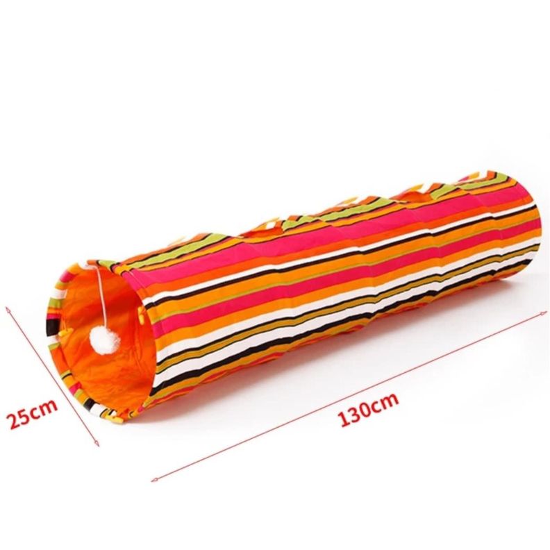 Tunel De Juego Para Gatos Plegable-1