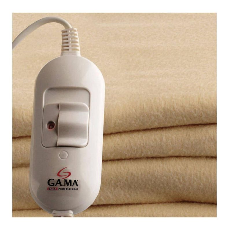 Calientacama 1 Plaza 150x80cm Poliester Beige Gama-1