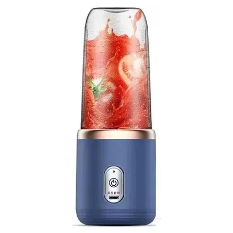 Licuadora De Vasos Portatil Recargable USB C 400ml 40W-0