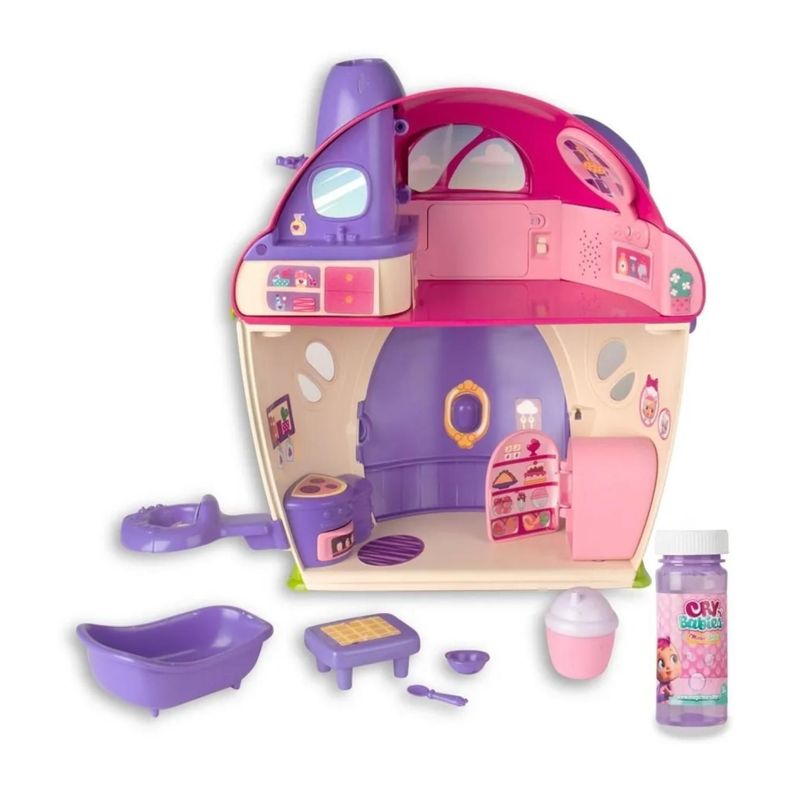Juguete Super Casa De Kathie Con Accesorios Cry Babies-4
