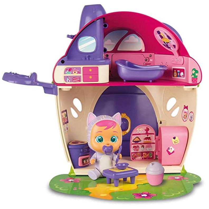 Juguete Super Casa De Kathie Con Accesorios Cry Babies-3