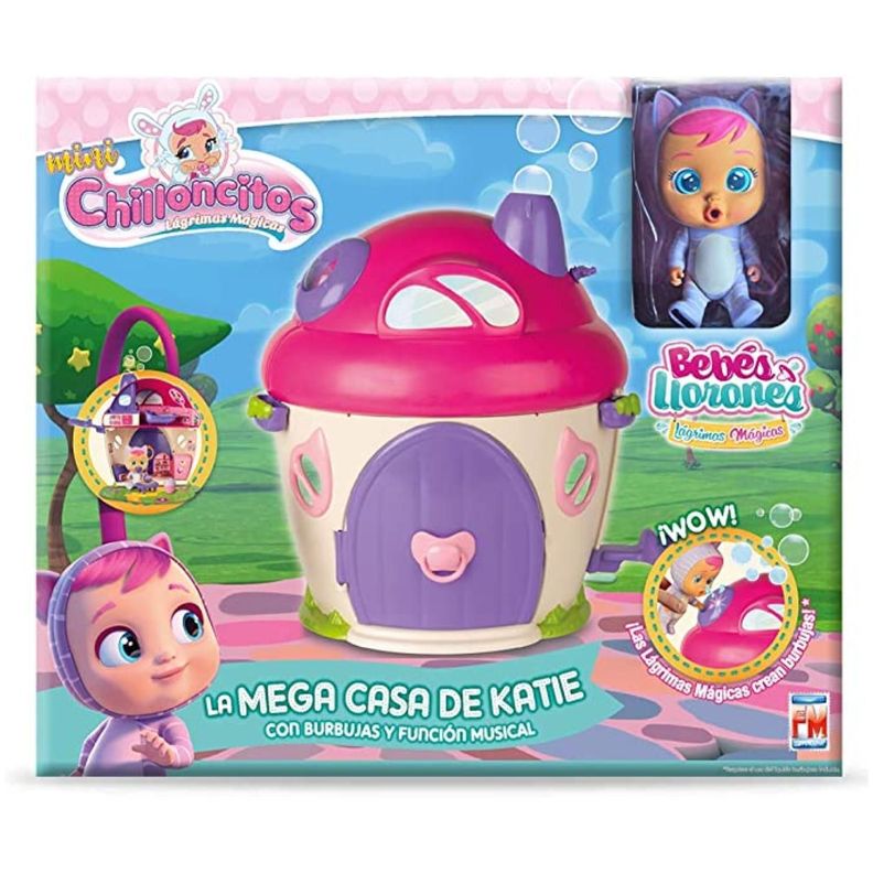 Juguete Super Casa De Kathie Con Accesorios Cry Babies-0