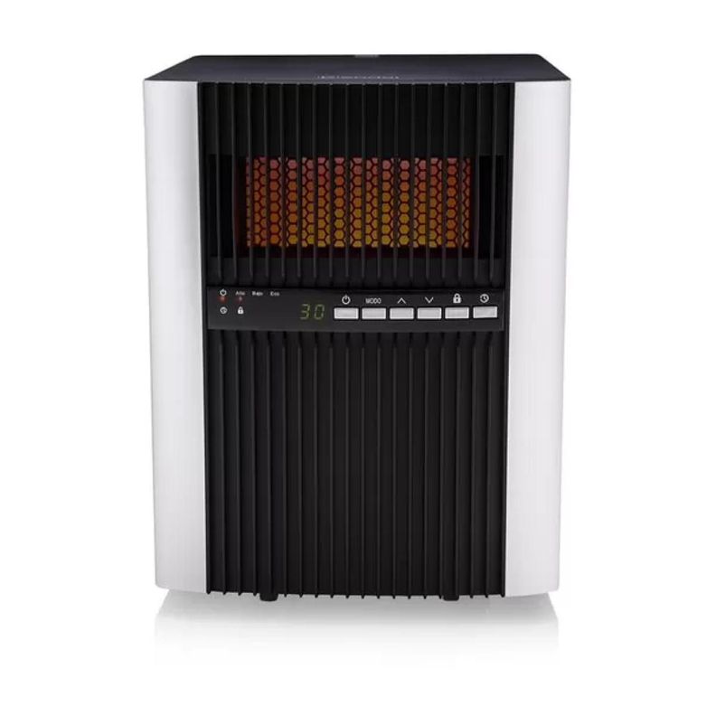 Estufa Infrarroja Calefactor 1500W Control Remoto Blanco KPH-96T-1