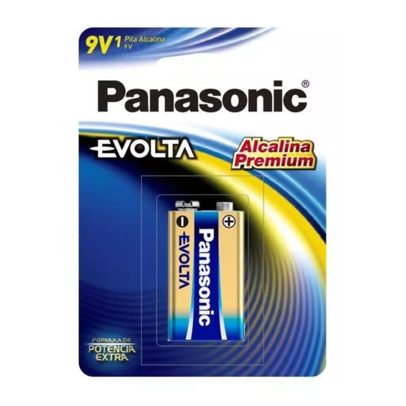 Pila Bateria 9V Alcalina Evolta Panasonic-0