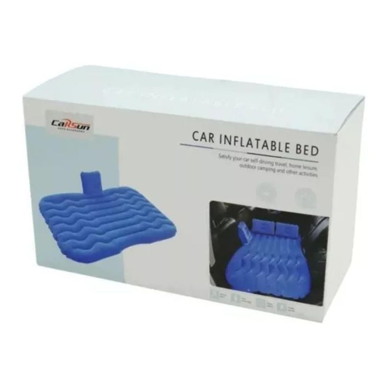 Colchon Inflable Para Auto 2 Almohadas Camping Excursion-3