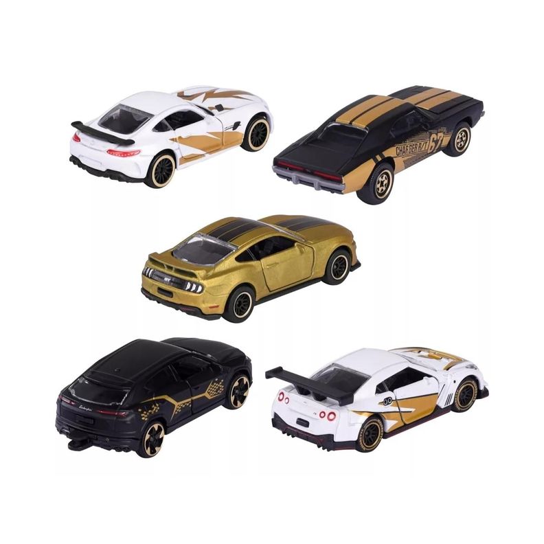 Juguete Pack 5 Autos 1:62 Metalicos Limited Edition Infantil-1