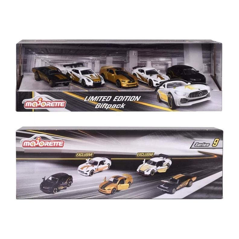 Juguete Pack 5 Autos 1:62 Metalicos Limited Edition Infantil-3
