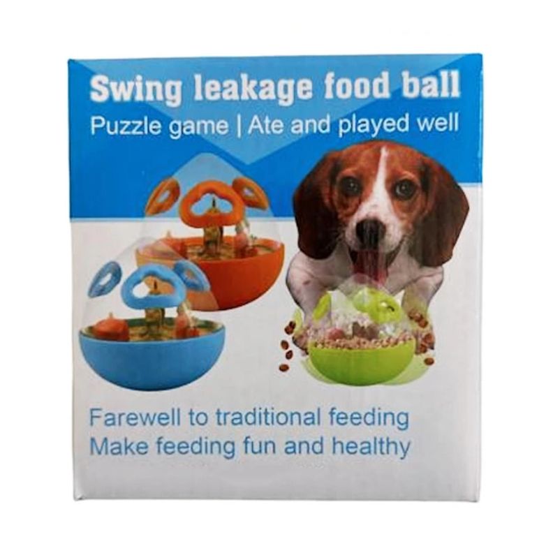 Juguete Dispensador De Alimentos Para Perros Mascotas-1