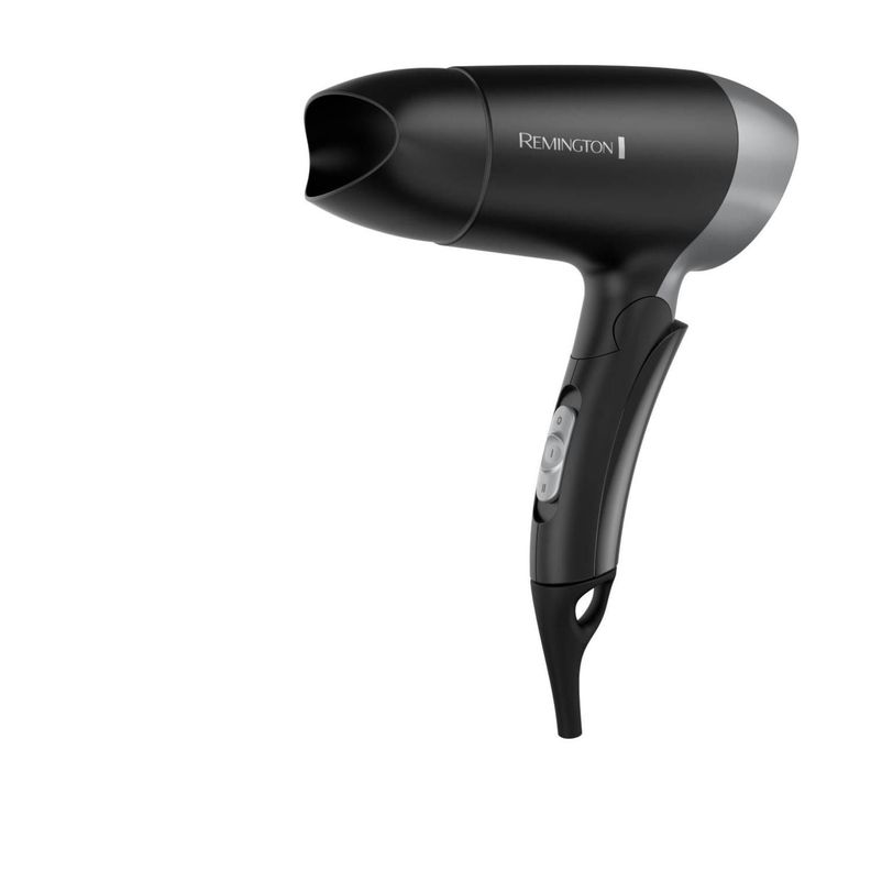 Secador De Pelo De iaje 1400W Plegable Negro D2400 Remington-0