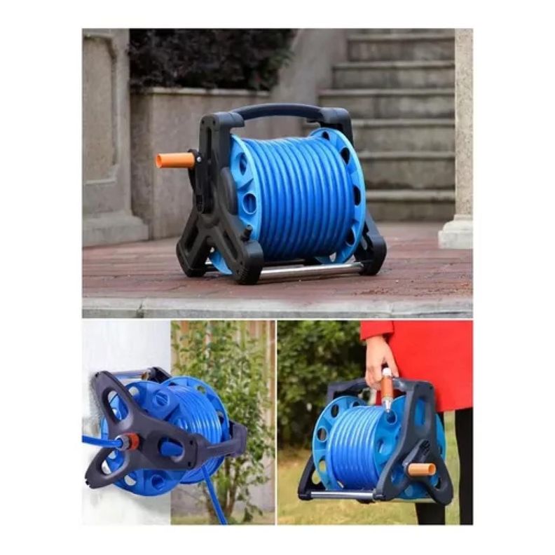 Kit De Mangura De Jardin Retractil Con Accesorios Varios-2