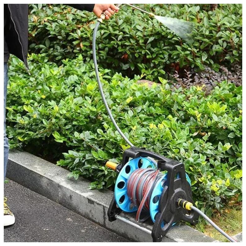 Kit De Mangura De Jardin Retractil Con Accesorios Varios-4