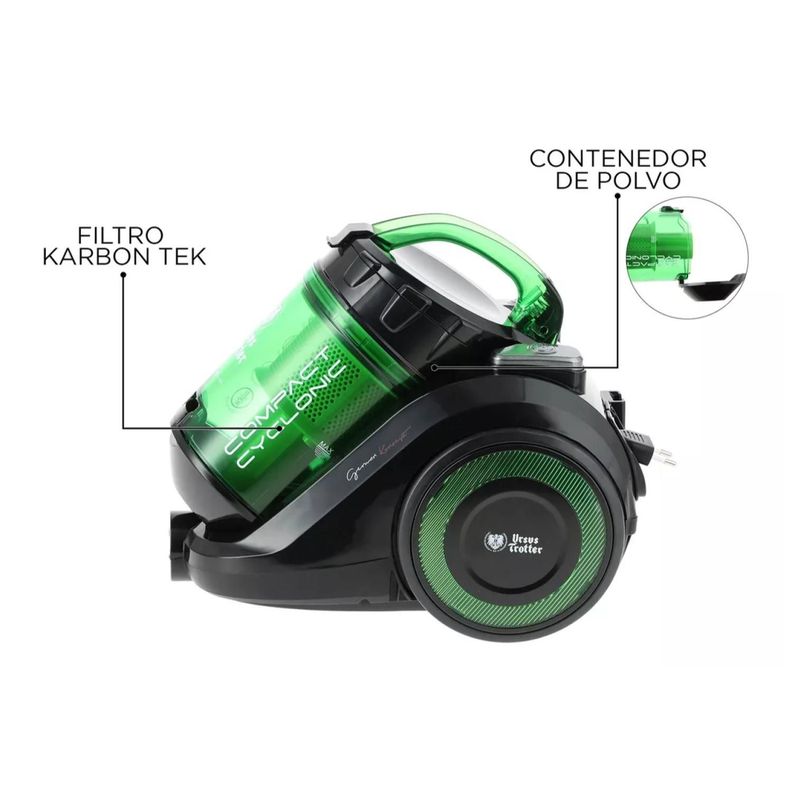 Aspiradora De Arrastre 2200ml 1400W Ut-Zyklon1402 Ursus Trotter-6