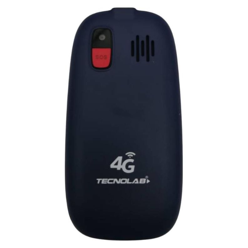 Telefono Senior Adulto Mayor 4G Azul Doble SIM Card-1