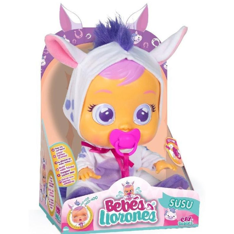 Juguete Muñeca Bebe LLoron Susu 30Cm-1