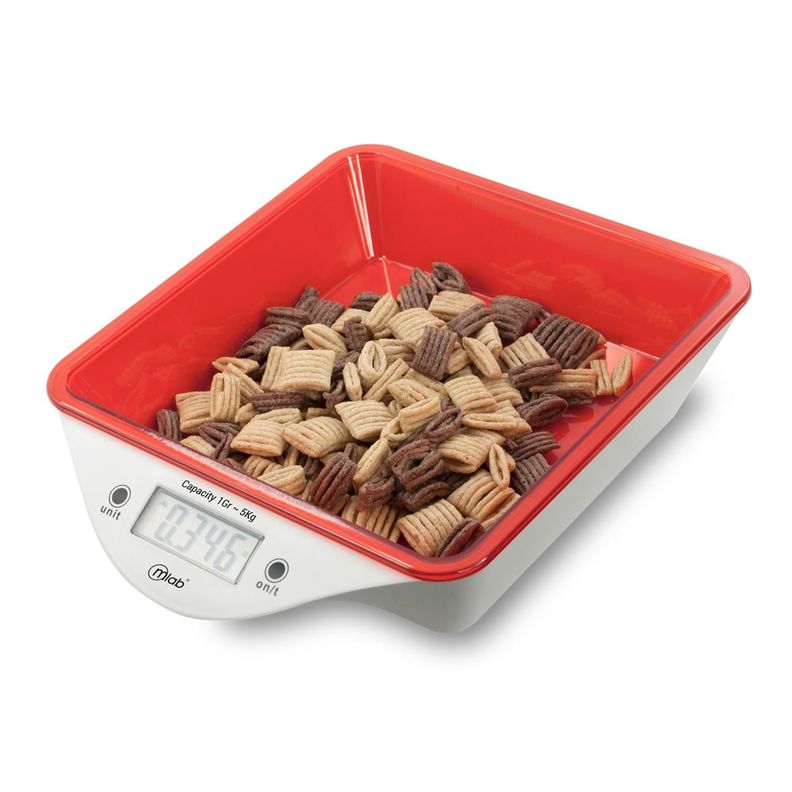 Balanza Peso De Cocina LCD 5Kg Scale Platter 9056 -1