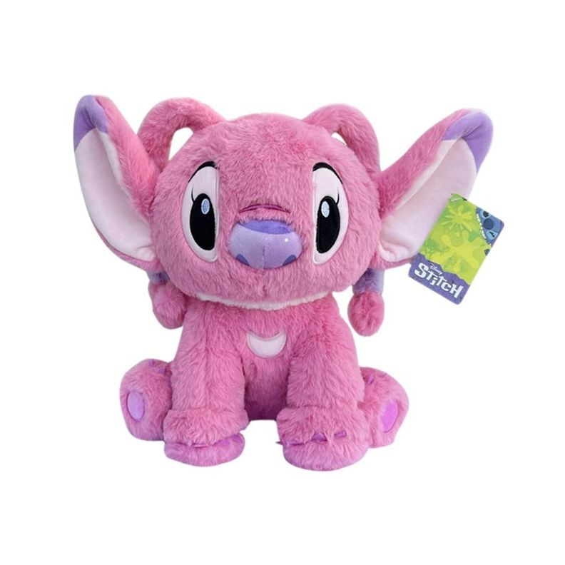 Juguete Peluche Figura Angel 30cm Rosado Stitch-0