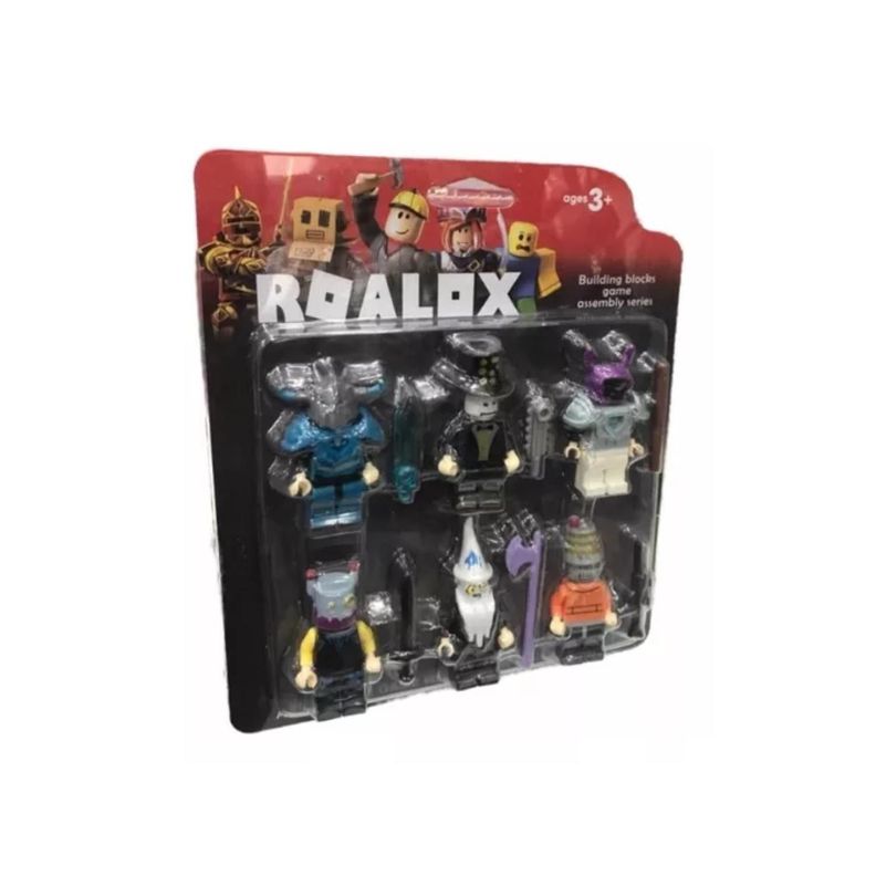 Juguete Set 6 Figuras Roalox 5Cm Con Accesorios-0