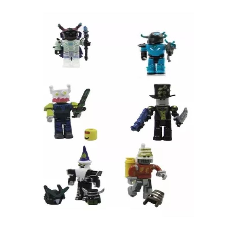 Juguete Set 6 Figuras Roalox 5Cm Con Accesorios-1