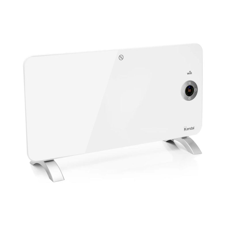 Estufa Calefactor Panel Convector Electrico 1500W WiFi LED Blanco KPN-1500AL-0