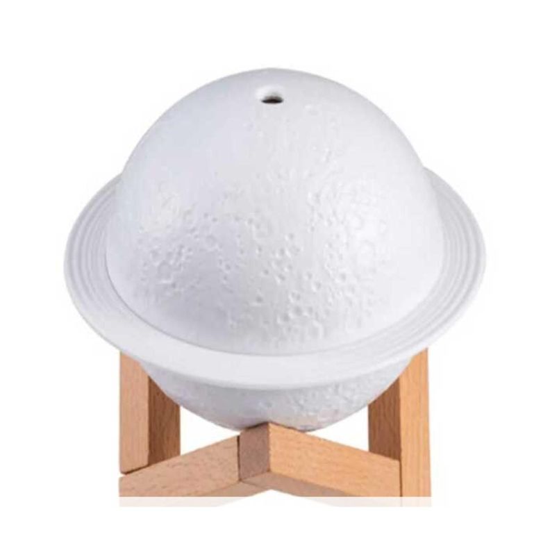 Humidificador Difusor De Aire Lampara Luna 3D 300ml-0