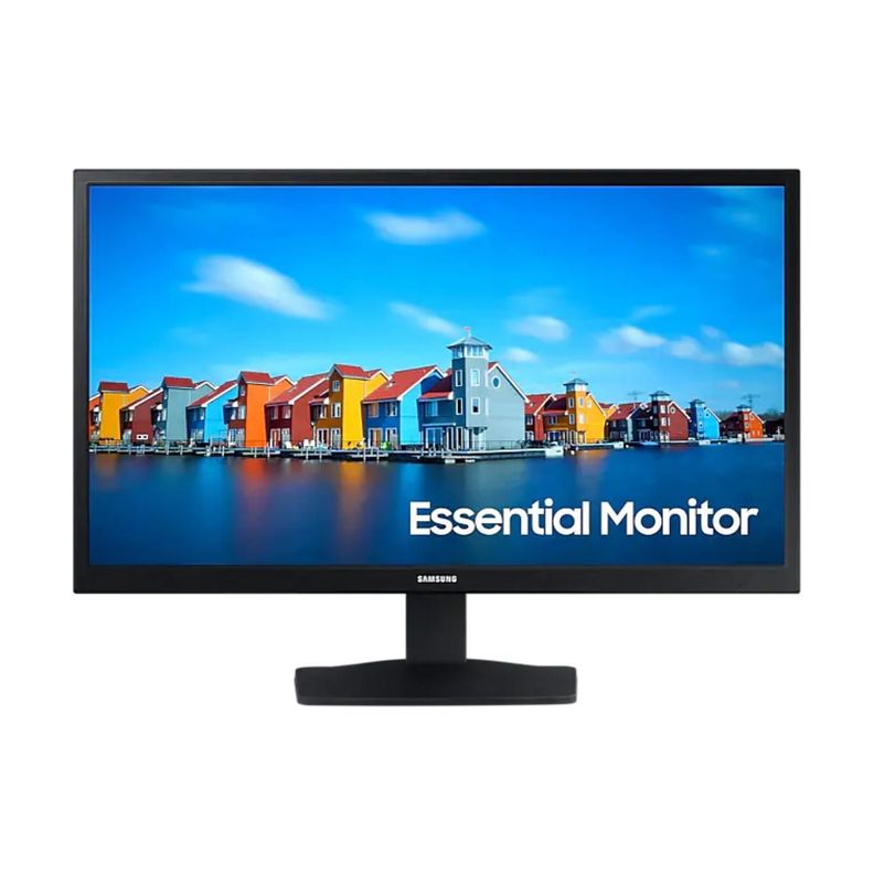 Monitor Plano 22" FHD 60Hz HDMI VGA Negro Samsung-0