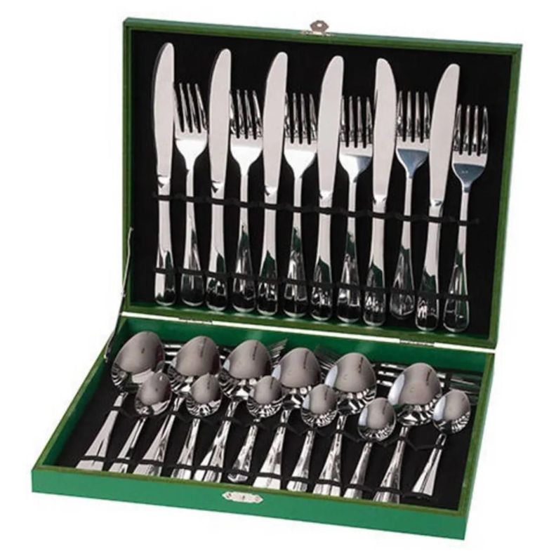 Set De Cuchilleria Elegante 30 Piezas Clasicas Arte Andino-0