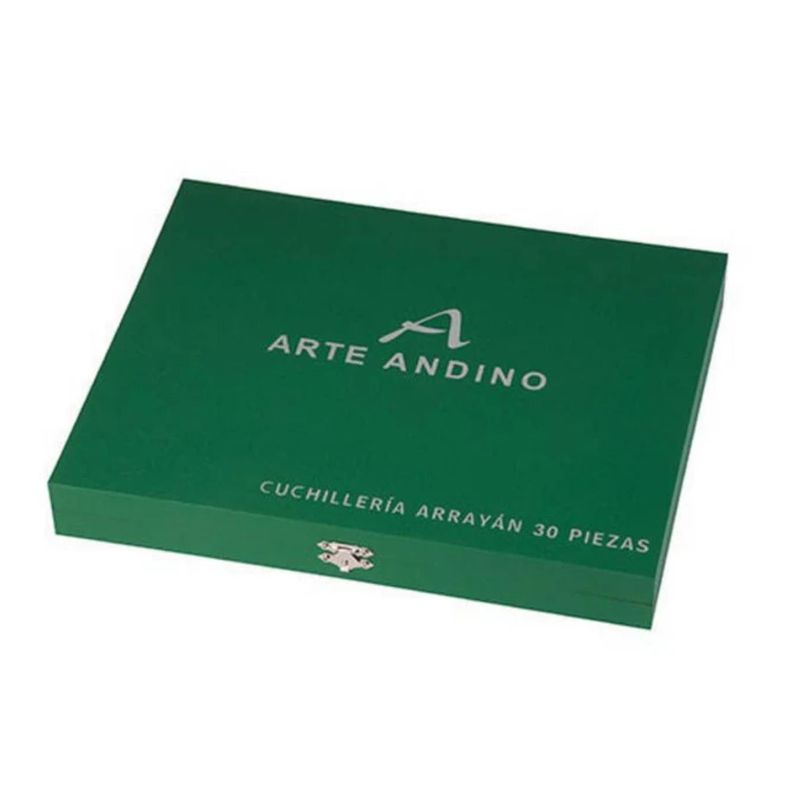 Set De Cuchilleria Elegante 30 Piezas Clasicas Arte Andino-1